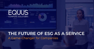 The Future of ESG as a Service